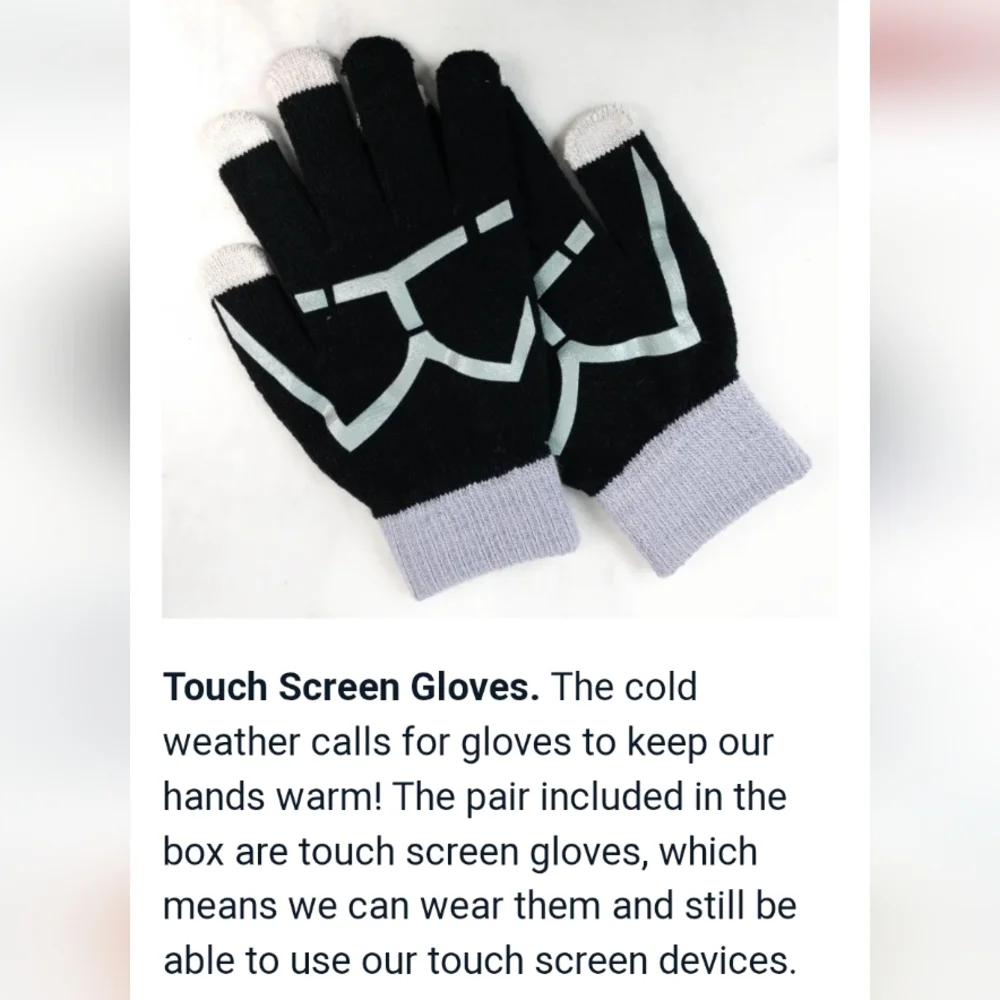 NWT MHA Touchscreen Gloves